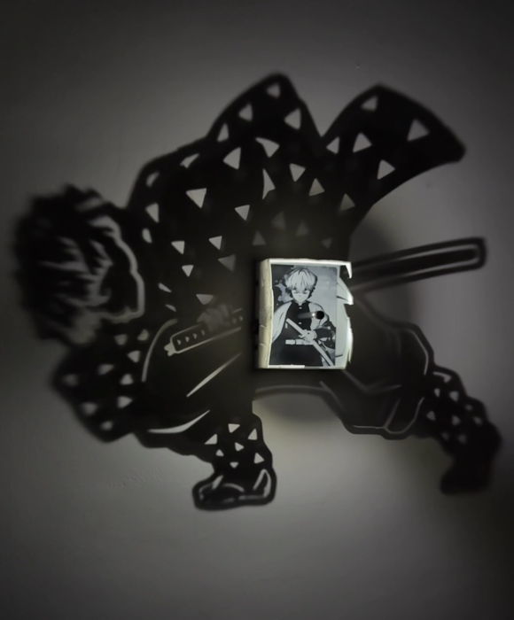 Inosuke Hashibira Demon Slayer Shadow Light Box – Anime Wall Projection Lamp